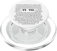 Divertente 6-7 Meme in 100 Lingue Sei Sette PopSockets PopGrip per MagSafe