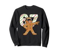 Divertente 6 7 Six Seven 67 Meme Gingerbread Man Christmas Felpa