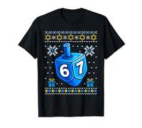 Divertente 67 Meme Giocattolo ebraico Six Seven Kids Joke Ugly Sweater Maglietta