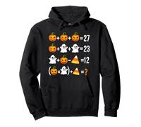 Divertente 67 Meme Pumpkin Ghost Matematica Insegnante di Halloween Costume Felpa con Cappuccio