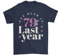 Divertente 80th Compleanno 79 Is So Ultimo Anno T-Shirt 100% IN Cotone