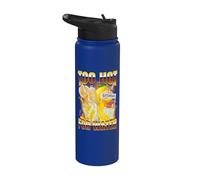 Divertente 90s Bootleg Meme troppo caldo per limonata d'acqua Stainless Steel Insulated Water Bottle