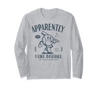 Divertente a Quanto pare, Mi Piace Il Baseball Maglia a Manica