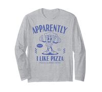 Divertente a Quanto pare, Mi Piace la Pizza Maglia a Manica
