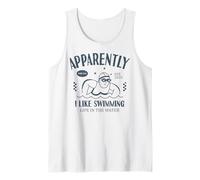 Divertente a Quanto pare, Mi Piace Nuotare Nuotatore Canotta