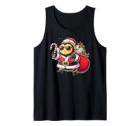 Divertente Abito Natalizio con Ape, Babbo Natale, per Bambini e Bambine Canotta