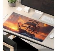 Divertente Accessori Da Scrivania Per Lavoro Vintage Veliero Al Tramonto Tappetino Per Mouse Il Tappetino Per Mouse Divertente Divertente Mouse Pad Per La Scrivania