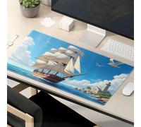 Divertente Accessori Da Scrivania Per Lavoro Vintage Veliero Nave Vicino Faro Mouse Pad Il Mouse Pad Divertente Divertente Mouse Pad Per Scrivania