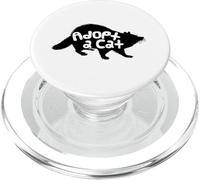 Divertente adotta un gatto Meme PopSockets PopGrip per MagSafe
