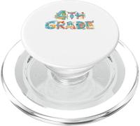 Divertente aeroplano quarto grado ritorno a scuola bambini ragazzi ragazze PopSockets PopGrip per MagSafe
