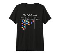 Divertente Agile Process AOE Gestione del processo Maglietta Premium