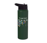 Divertente agile Process AOE gestione del processo Stainless Steel Insulated Water Bottle