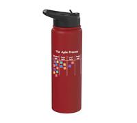 Divertente agile Process AOE gestione del processo Stainless Steel Insulated Water Bottle