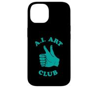 Divertente AI Art Club Intelligenza Artificiale Machine Learning Custodia per iPhone 14
