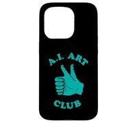 Divertente AI Art Club Intelligenza Artificiale Machine Learning Custodia per iPhone 15 Pro