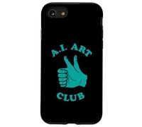 Divertente AI Art Club Intelligenza Artificiale Machine Learning Custodia per iPhone SE (2020) / 7/8