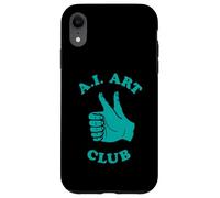 Divertente AI Art Club Intelligenza Artificiale Machine Learning Custodia per iPhone XR