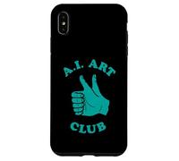 Divertente AI Art Club Intelligenza Artificiale Machine Learning Custodia per iPhone XS Max