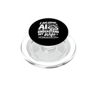 Divertente AI Moglie Traduttore Papà Marito Matrimonio PopSockets PopGrip per MagSafe