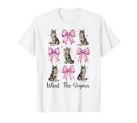 Divertente Alfa Maschio Cringe Meme Lupo Mannaro Che Cosa Il Sigma Maglietta