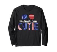 Divertente all American Cutie Maglia a Manica