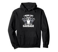 Divertente Allenamento così Garbage Dire Sarcastico Felpa con Cappuccio