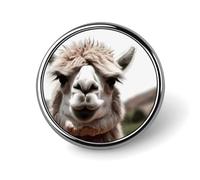 Divertente alpaca lama spille personalizzate per zaini spilla moda per abiti carino cappello spille per donne uomini divertente borsa distintivo pin cool vintage spille per matrimonio spilla