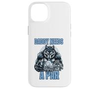 Divertente Alpha Wolf Daddy ha bisogno di un meme par Cringe Disc Golf Custodia per iPhone 14 Plus