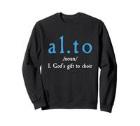Divertente Alto - Regalo di Dio al Coro Felpa
