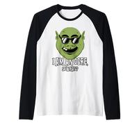 Divertente Amante degli orchi Sono Un orco Maglia con Maniche Raglan