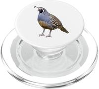 Divertente amante degli uccelli vintage della quaglia PopSockets PopGrip per MagSafe