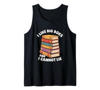 Divertente Amante dei Libri Che Dice Che i Grandi Libri Non Possono mentire Canotta
