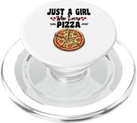 Divertente amante del fast food, solo una ragazza che ama la PopSockets PopGrip per MagSafe