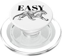 Divertente amante della tigre facile PopSockets PopGrip per MagSafe