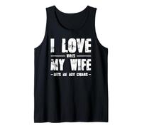 Divertente - Amo Quando Mia Moglie Mi Permette di Comprare sigari Canotta