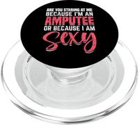 Divertente amputato perdita degli arti e consapevolezza della differenza degli arti PopSockets PopGrip per MagSafe