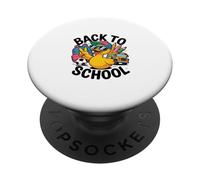 Divertente Anatra Cartone Animato Sportivo Insegnanti Studenti Primo PopSockets PopGrip Adesivo