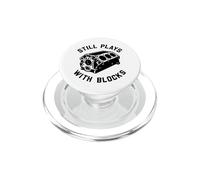 Divertente ancora gioca con il design del motore umoristico automobilistico dei blocchi PopSockets PopGrip per MagSafe