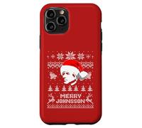 Divertente Andrew Presidente Johnson Natale Vacanze Umorismo Custodia per iPhone 11 Pro