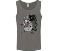 Divertente Anxious Rat Ansia Uomo Canotta Maglia