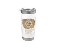 Divertente AP World History My Superpower Memorizing Dynasties Bicchiere termico in acciaio inox doppia parete