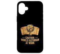 Divertente AP World History Teacher Storico del mondo al lavoro Custodia per iPhone 16 Plus