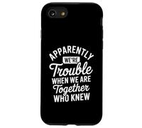 Divertente apparentemente siamo problemi insieme dicendo donne uomini Custodia per iPhone SE (2020) / 7/8