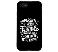 Divertente apparentemente siamo problemi insieme dicendo donne uomini Custodia per iPhone SE (2020) / 7/8