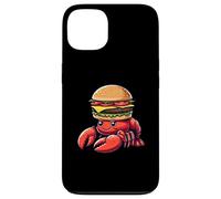 Divertente Aragosta Burger Felice Fast Food Amante Custodia per iPhone 13