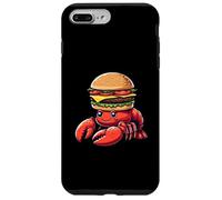 Divertente Aragosta Burger Felice Fast Food Amante Custodia per iPhone 7 Plus/8 Plus