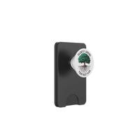 Divertente arboricoltore amante degli alberi giudicare silenziosamente il tuo talento radicale PopSockets PopWallet per MagSafe