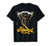 Divertente Arcangelo Squadra Baby Catholic Guardian Maglietta