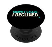 Divertente arrampicata su roccia gravità chiamato ho rifiutato arrampicata PopSockets PopGrip Adesivo