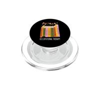 Divertente arte di terapia occupazionale per uomini donne OT libro PopSockets PopGrip per MagSafe